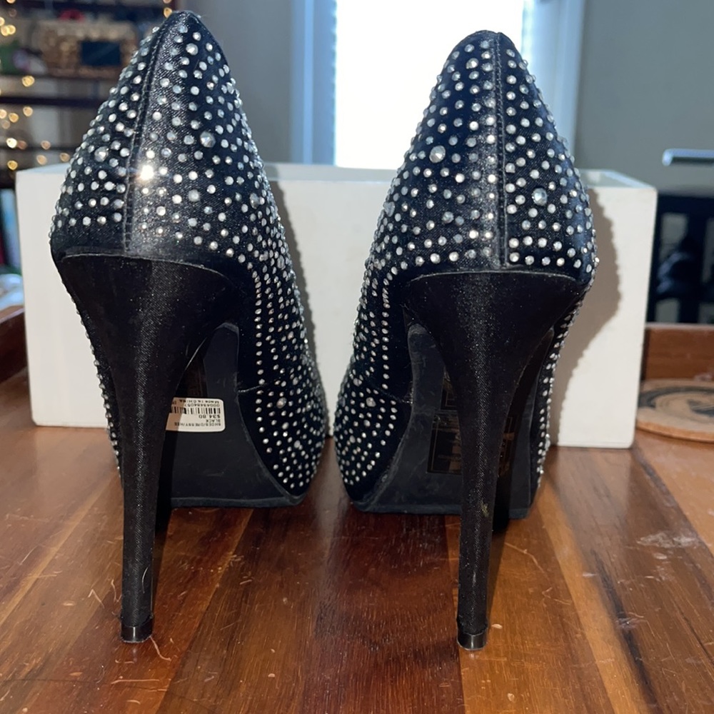 Rhinestone high heels - Picture 3 of 4